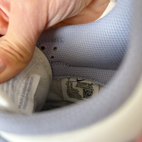 99% NEW DUNK, PINK AND LIGHT PURPLE SIZE 7 - Picture 5 of 8